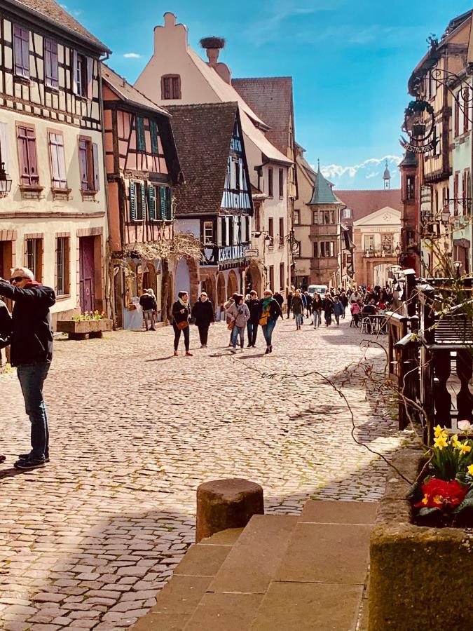 La Ruelle Alsacienne, Charme Alsacien Et Confort Moderne Riquewihr Exterior foto